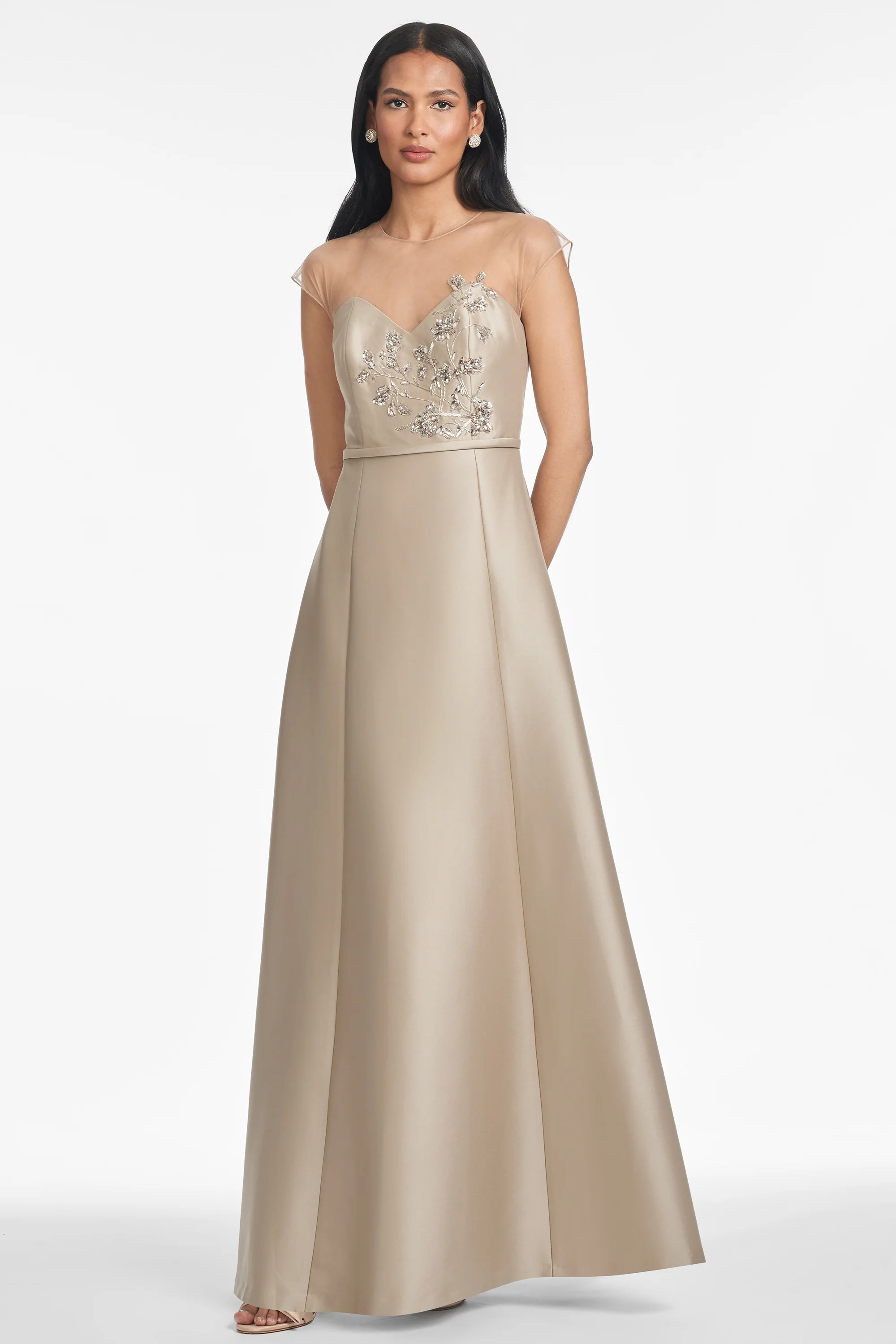 BETSY GOWN - PEWTER | Sachin and Babi