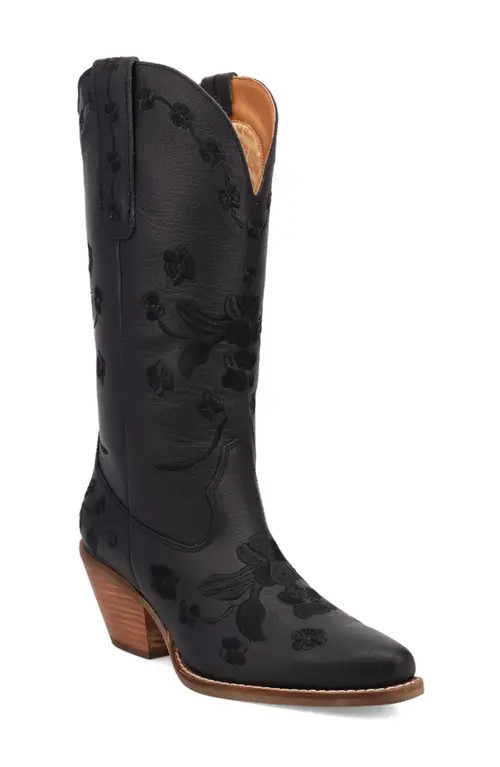 Dingo Love Bug Western Boot in Black at Nordstrom, Size 11 | Nordstrom