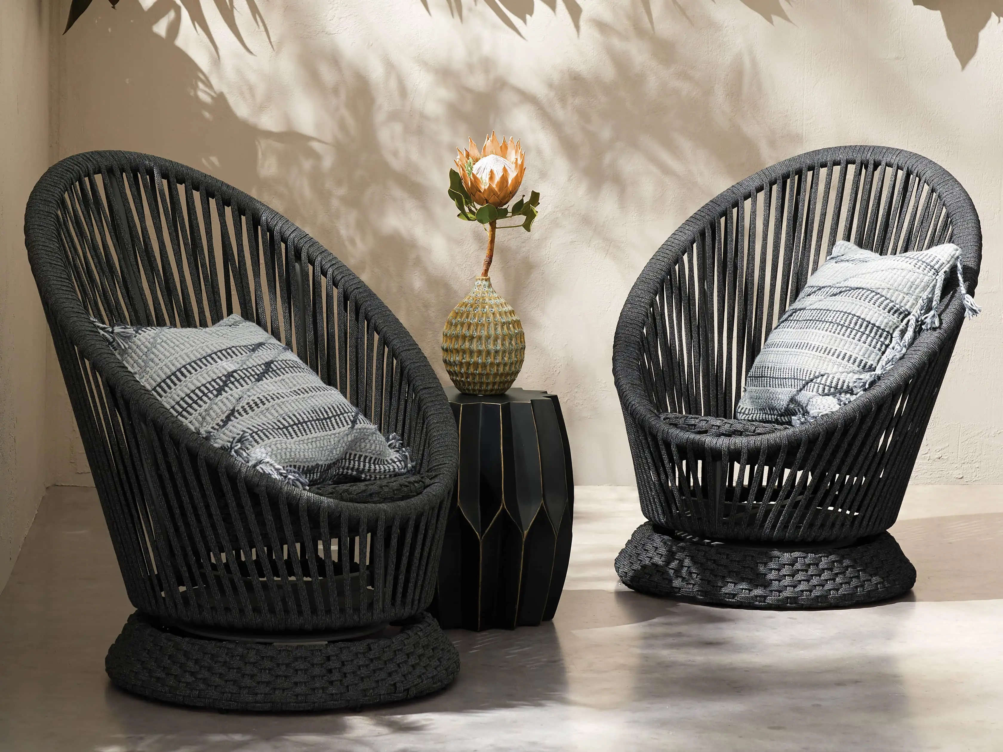 Sevilla Outdoor Swivel Chair | Arhaus