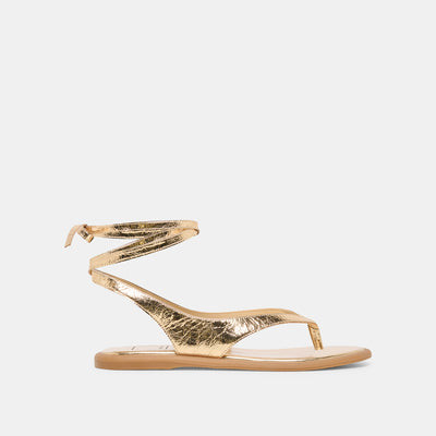 Jayden Sandals in Gold Size 6.5 By Dolce Vita | DolceVita.com