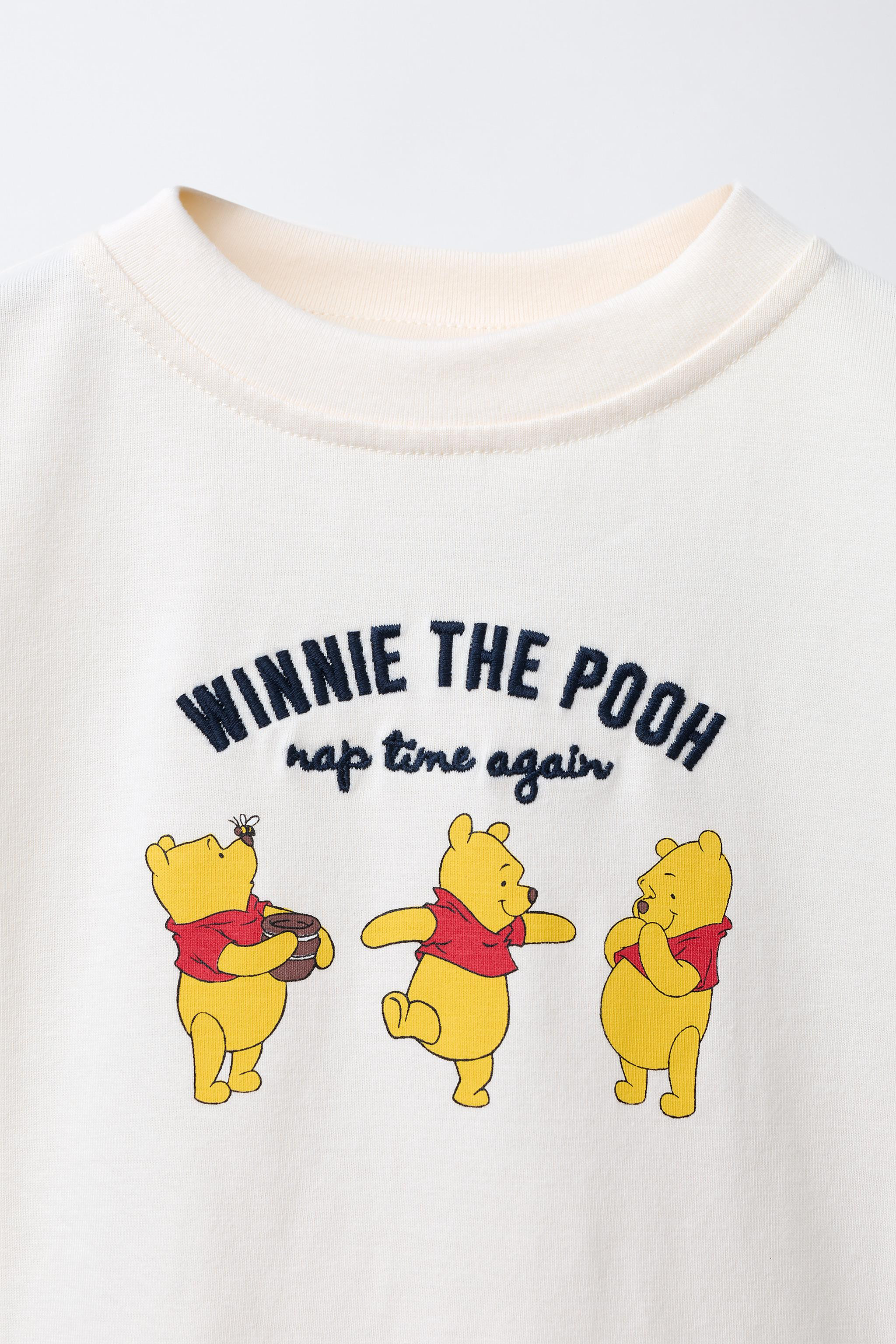 WINNIE THE POOH EMBROIDERED T-SHIRT © DISNEY | Zara US