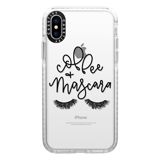 iPhone 7 Plus/7/6 Plus/6/5/5s/5c Case - Coffee + Mascara - Black | Casetify