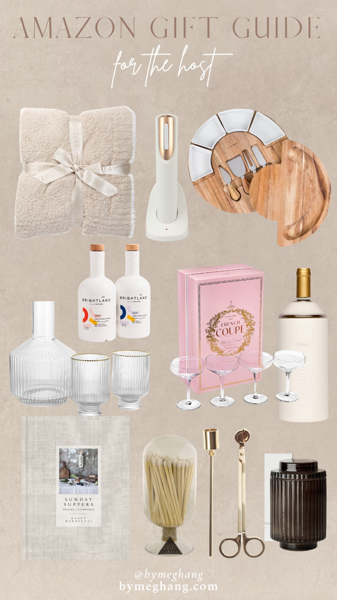 Amazon gift guide for the host! All of these gifts will arrive before Christmas if you have amazon prime! Gifts for the hostess. Gifts for the host, gifts for her, gifts for the home 

#LTKGiftGuide #LTKhome #LTKHoliday