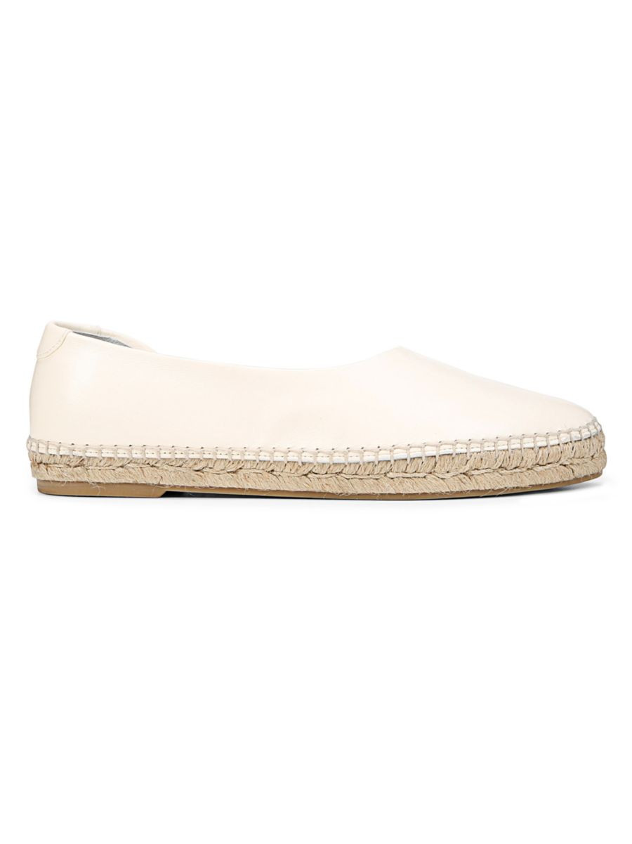 Vince Tita Leather D'Orsay Espadrilles | Saks Fifth Avenue