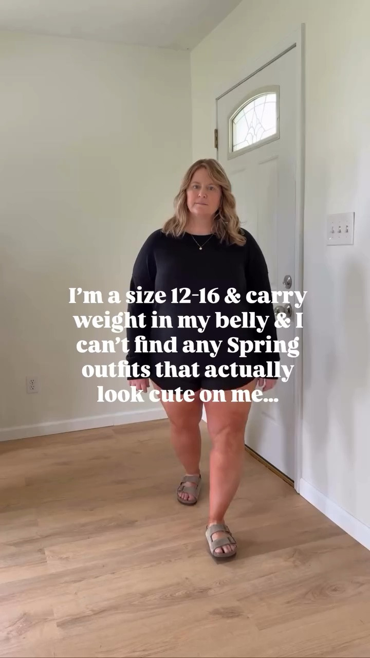 Just here to share all the easy outfit ideas for my fellow midsize girls 🤍

#midsizestyle #midsizefashion #size14 #bellyfriendlystyle