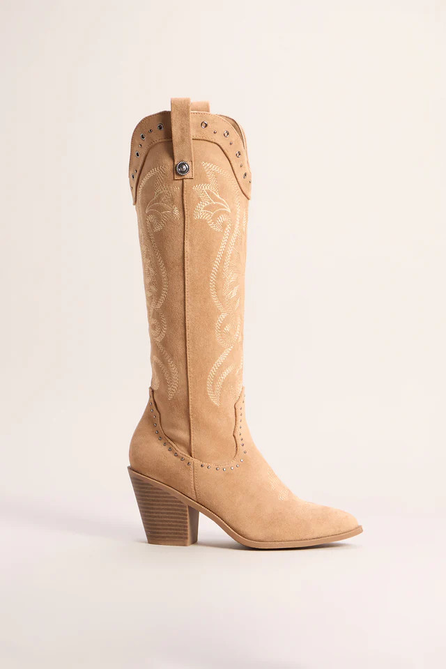 Ride or Shine Studded Cowboy Boots | Windsor Stores