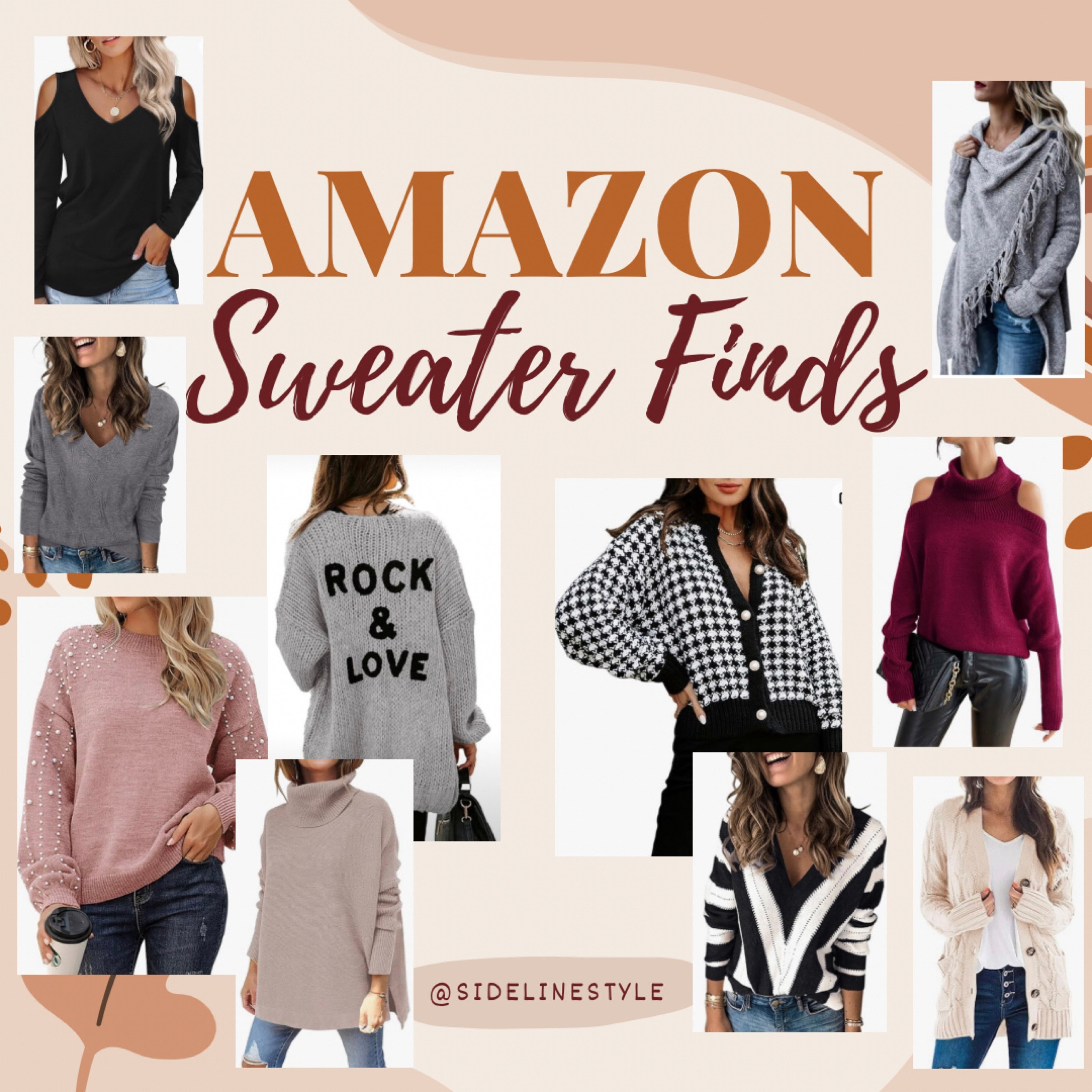 Amazon Sweater Finds! Love all these for the Fall! #Amazon #AmazonFinds #Fall #FallFashion #FallOutfits

#LTKsalealert #LTKfindsunder50 #LTKSeasonal