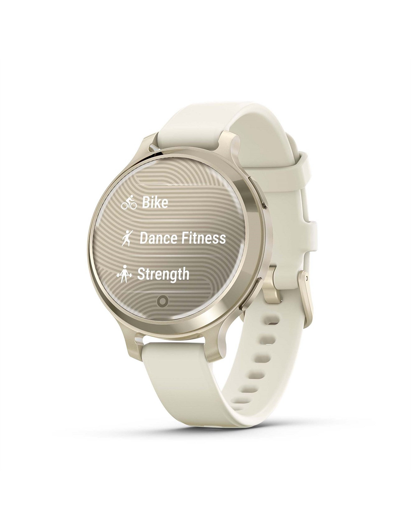 Lily® 2 Active, GPS Smartwatch, Lunar Gold | David Jones (Australia & New Zealand)
