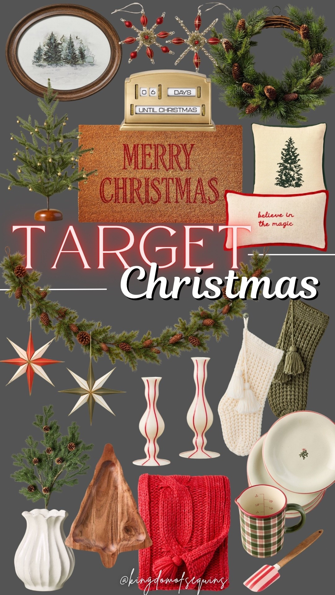 Target Christmas decor!