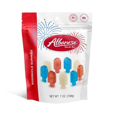 Albanese World's Best Red, White & Blue Boomsicle Gummy Candy - 7oz | Target