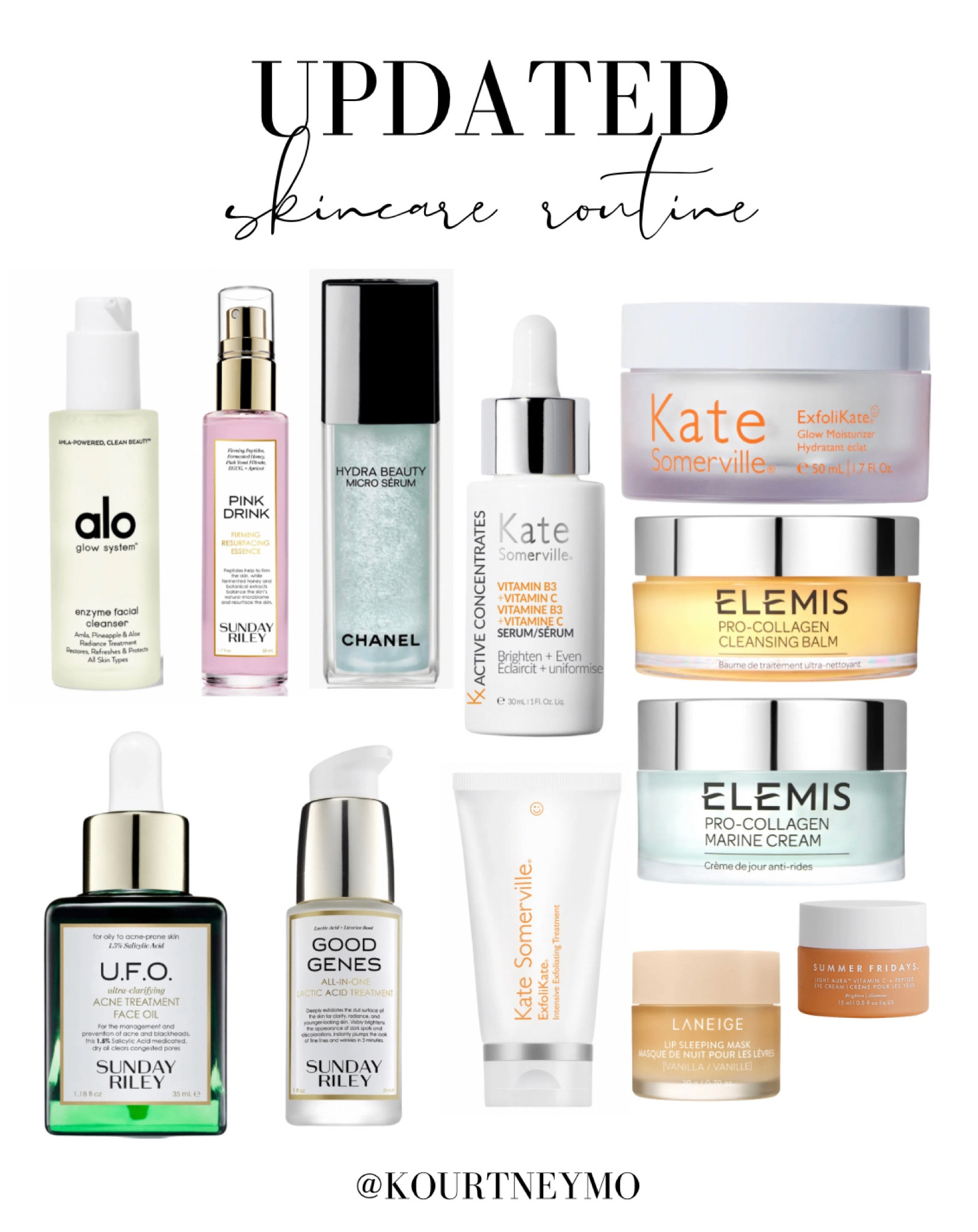 Skincare routine, oily skin, acne-prone skin, anti-aging, Nordstrom, Sephora, beauty, ALO, Sunday Riley, Kate Somerville, Elemis, Chanel

#LTKbeauty
