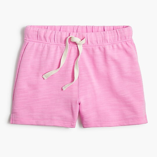 Relaxed cotton terry short | J.Crew Factory