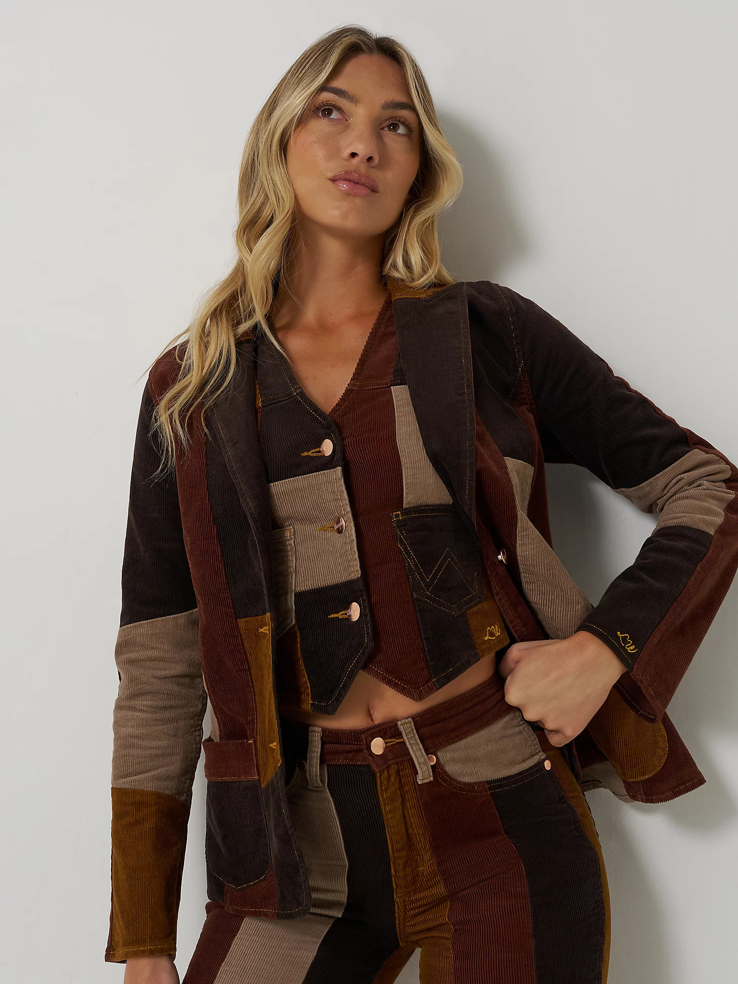 Wrangler x Lainey Wilson Patchwork Blazer | Wrangler