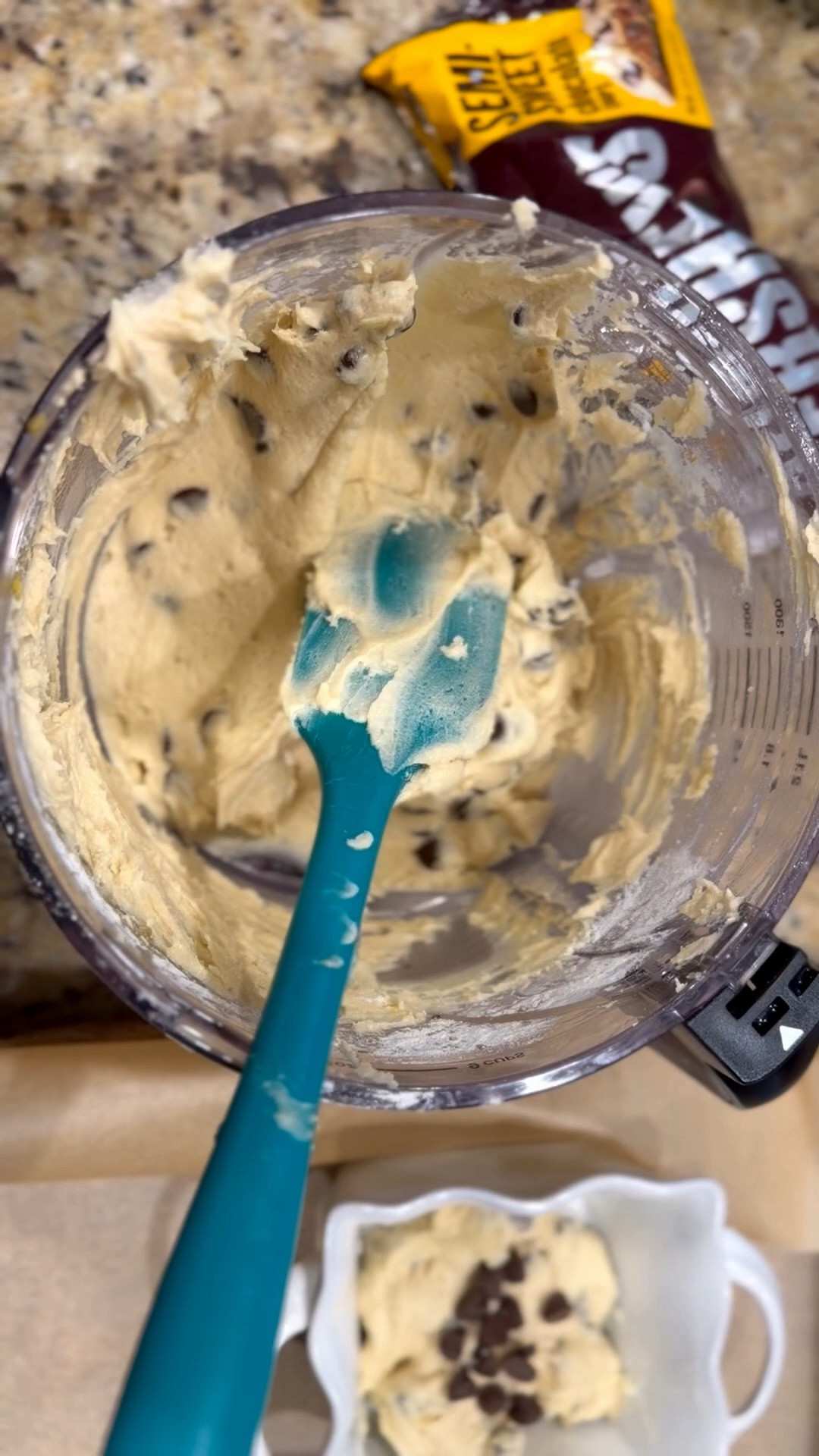I’ve never loved a appliance more ! This food processor doesn’t just chop . It also mixes dough. I’m not a baker , but wanted try my hand in making homemade chocolate chip cookies. And this was a huge help! Super soft and fluffy ! 

Would you use a food processor to mix for baking?

#LTKfoodie #LTKHome