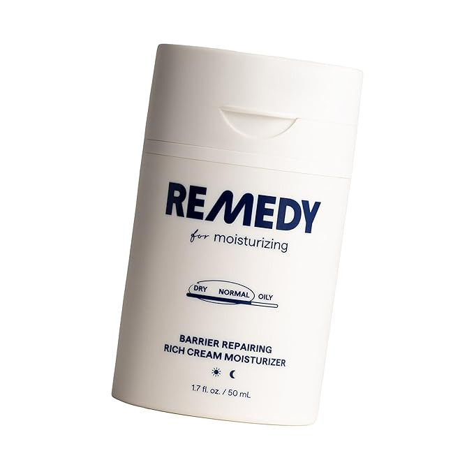 Remedy for Moisturizing - Barrier Repairing Rich Cream Moisturizer for Normal to Dry Skin - Quadr... | Amazon (US)
