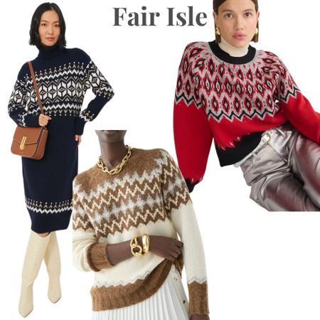 Thanksgiving outfit idea: opt for fair isle!

#LTKHoliday #LTKstyletip #LTKSeasonal