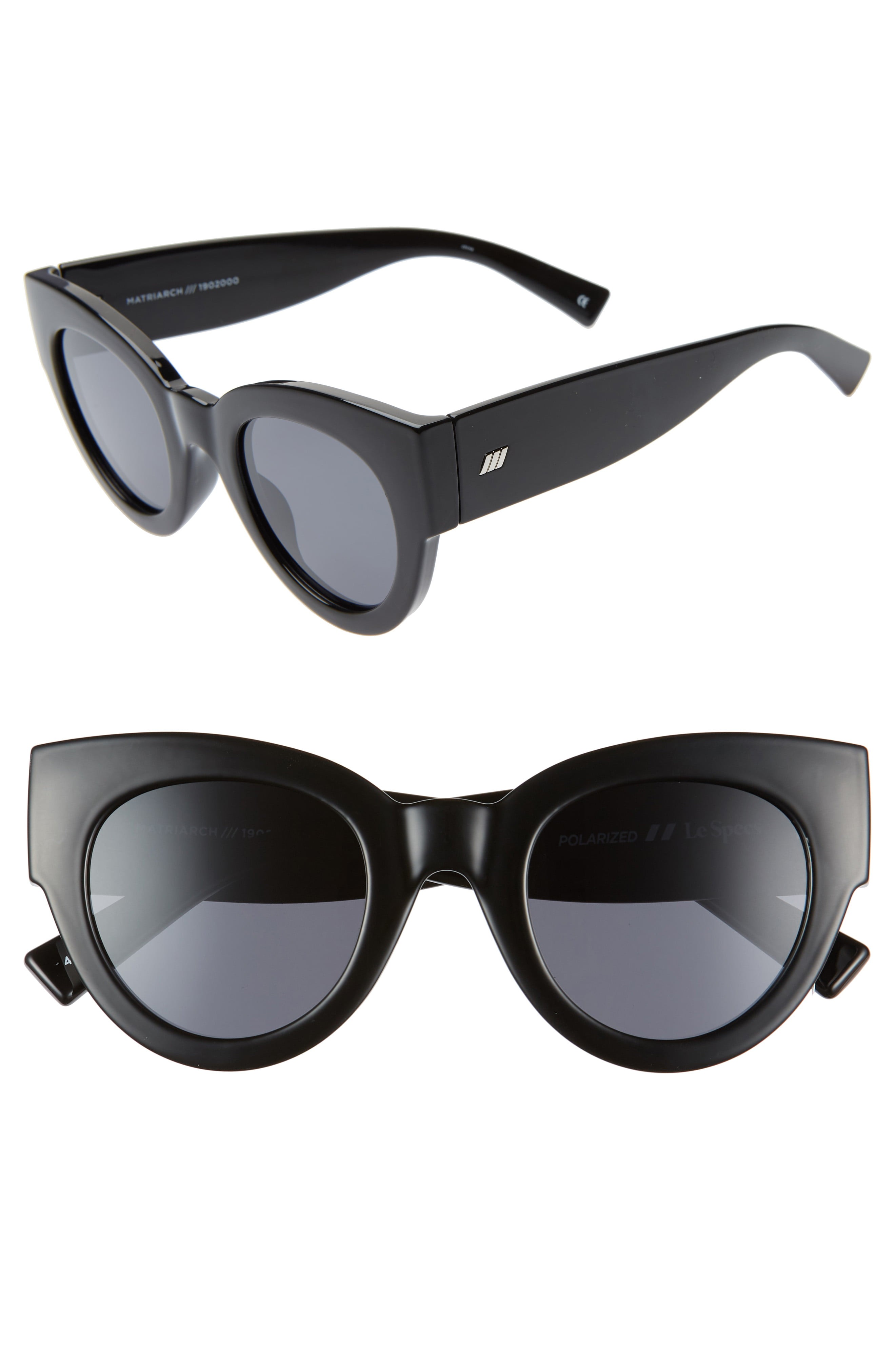 Le Specs Matriarch 49mm Polarized Cat Eye Sunglasses | Nordstrom | Nordstrom