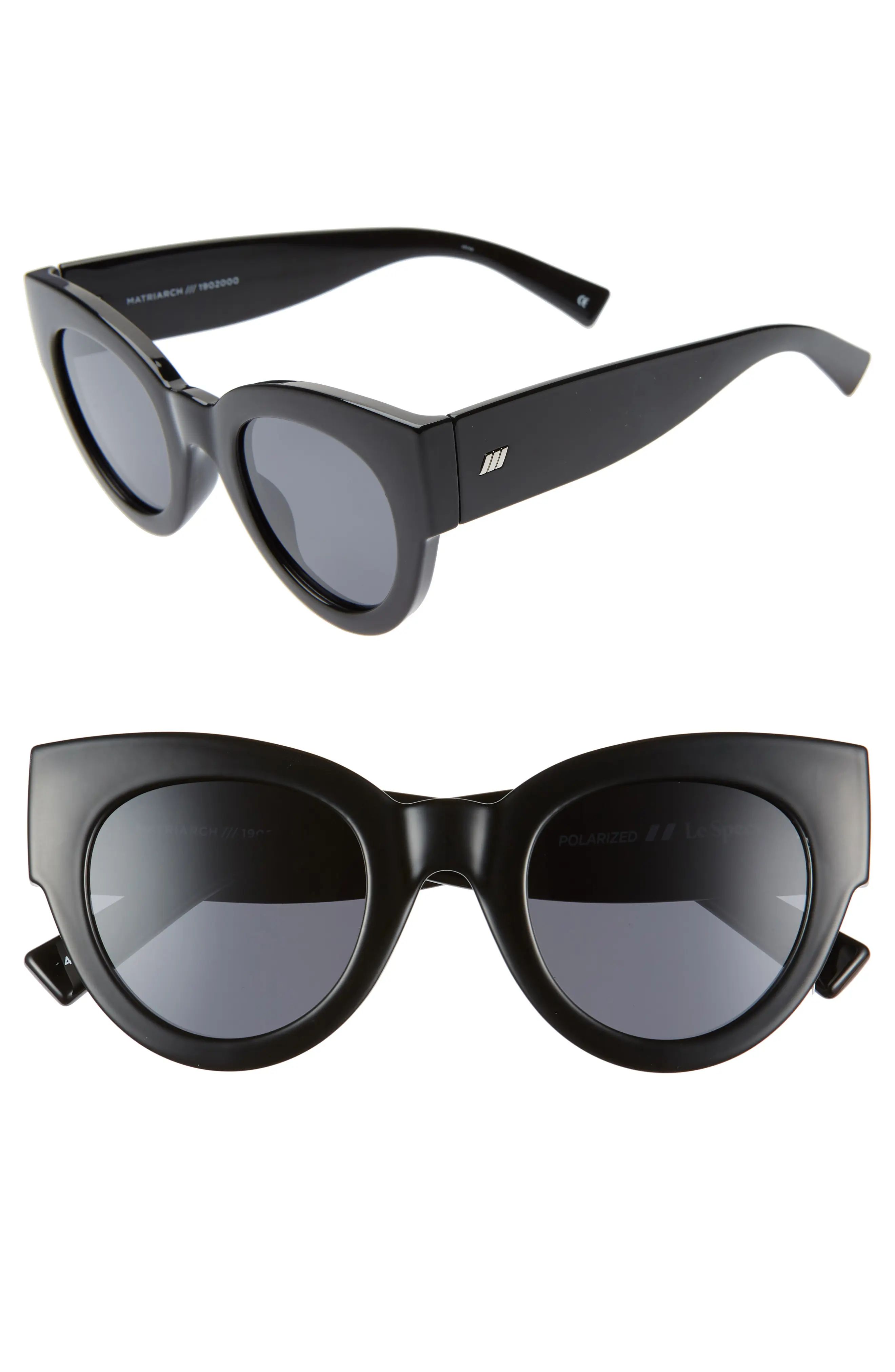 Le Specs Matriarch 49mm Polarized Cat Eye Sunglasses | Nordstrom | Nordstrom