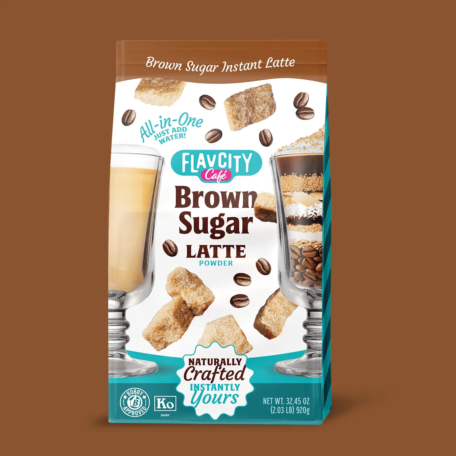 Brown Sugar Instant Latte Powder | FlavCity Café | FlavCity