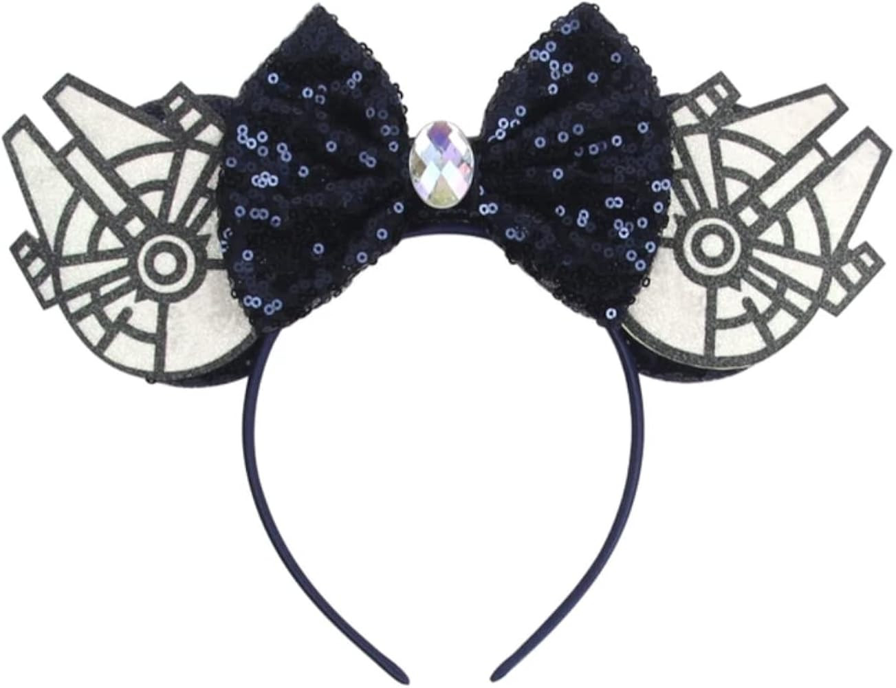 CL GIFT Millennium Falcon Ears, Black Mouse Ears, Darth Vader, Mickey Ears (Millennium Falcon) | Amazon (US)
