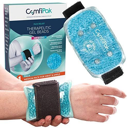 Wrist and Ankle Gel Pack – Reusable Heat and Ice Packs for Injuries and Pain Relief - Gel Bead ... | Amazon (US)