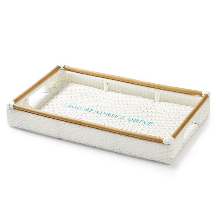 Rattan Bistro Tray | Mark and Graham