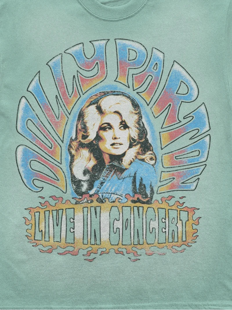 Dolly Parton Men's & Big Men's Mineral Wash Graphic Tee, Sizes XS-3XL | Walmart (US)