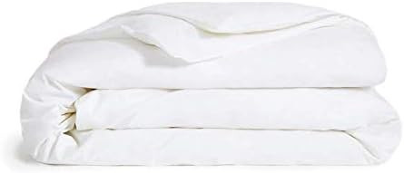 Brooklinen Luxe Duvet Cover for King/California King Size Bed, Solid White (Extra-Long Corner Tie... | Amazon (US)
