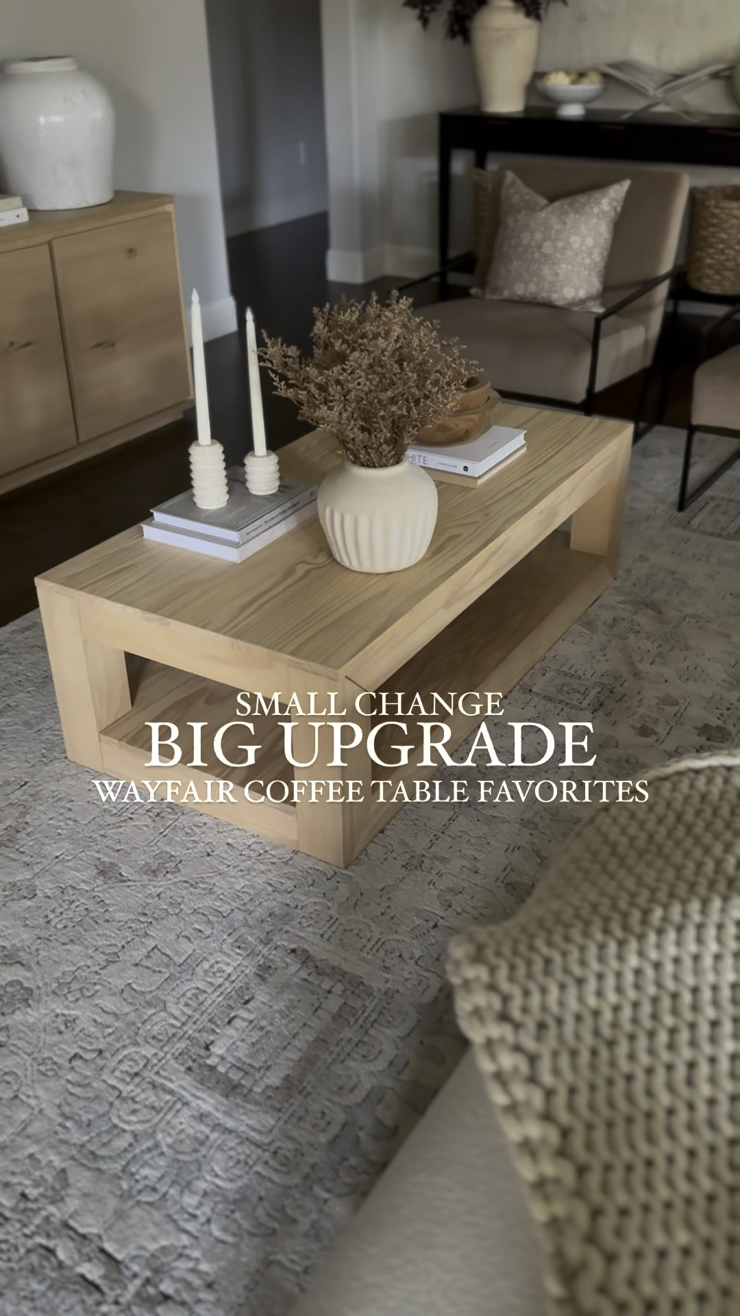 Finding the right coffee table for your space can be challenging, but with Wayfair the options are endless. I was able to find our new table and many more that fit exactly what we were looking for. Check out all the possibilities below! #wayfairpartner #wayfair @wayfair

#LTKSaleAlert #LTKVideo #LTKHome
