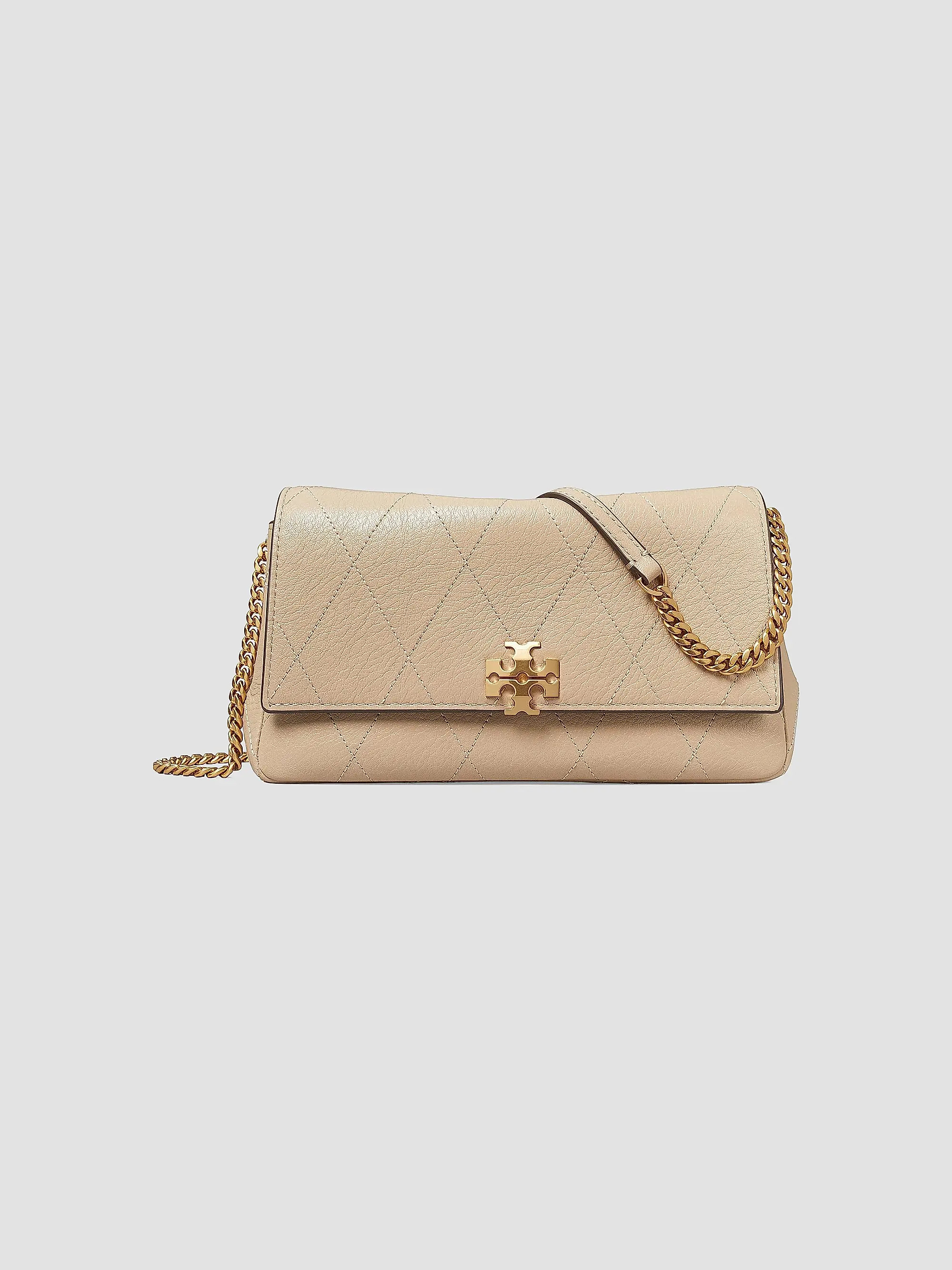 Tory Burch Charlie Leather Chain Wallet | Saks Fifth Avenue | Saks Fifth Avenue