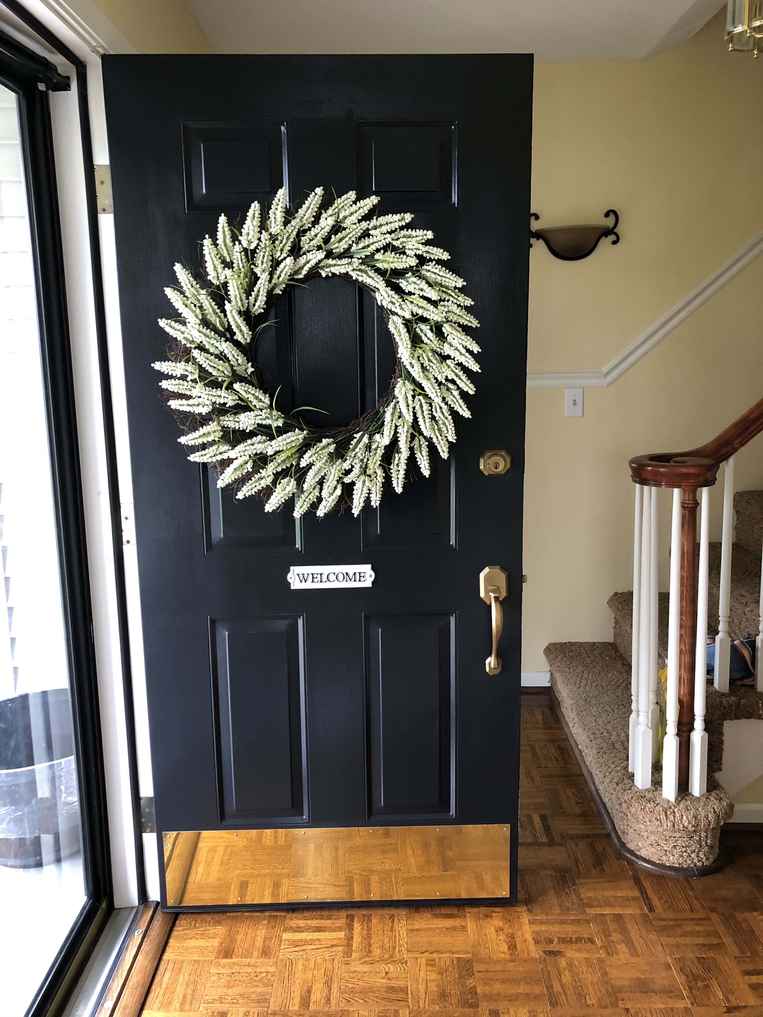 Sungmor Heavy Duty Cast Iron Door Toilet Sign - White Plaque Bathroom Wall Decor - Decorative Res... | Amazon (US)