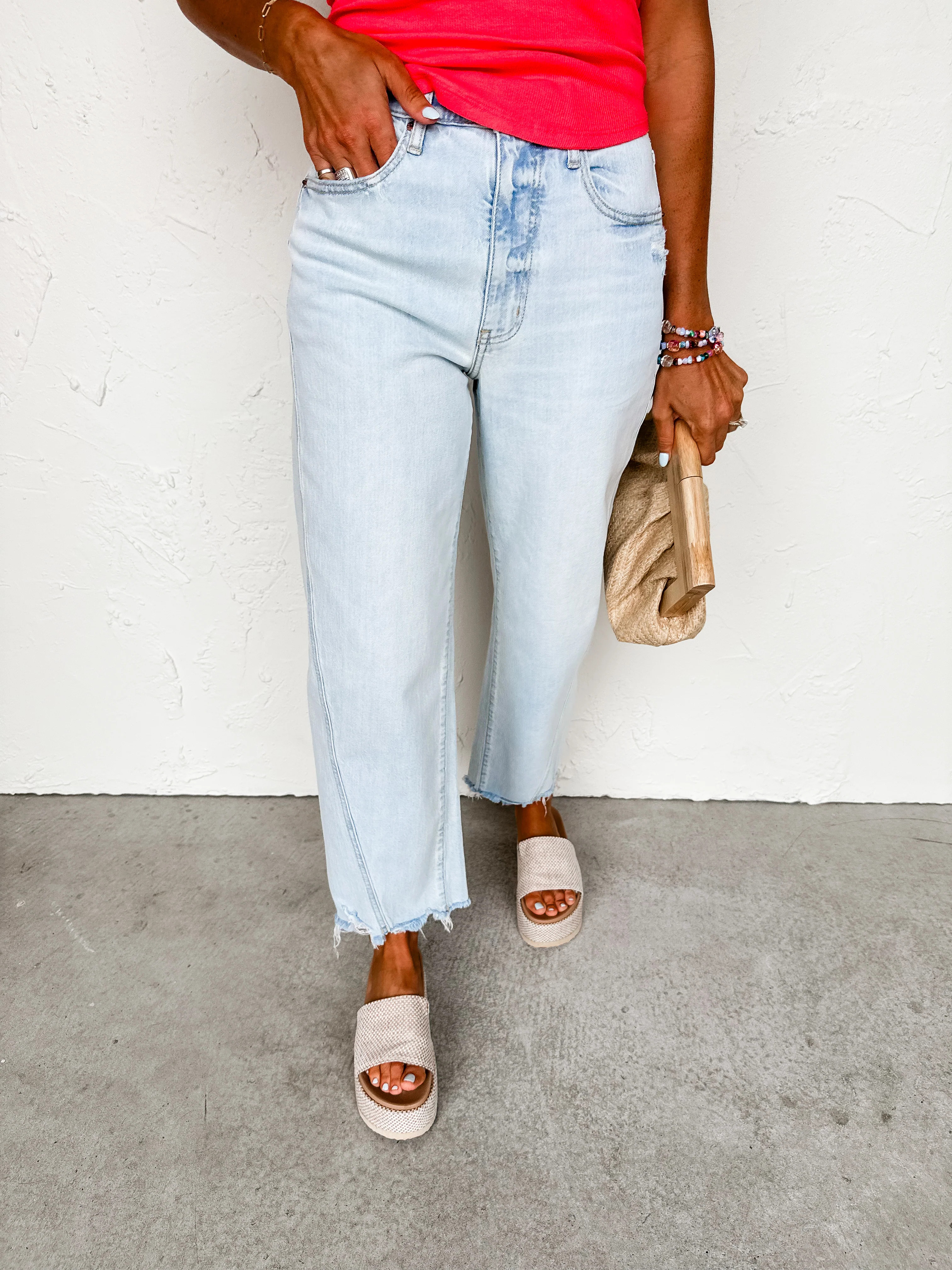 [DAZE] Westward Barrel Leg Jeans-Lost Love Vintage 31 | Ruthie Grace