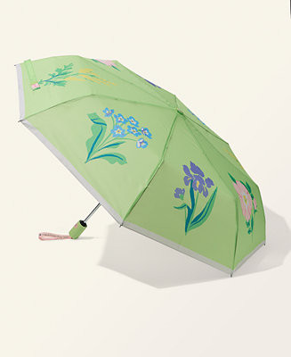 Flower Show Auto Open and Auto Close Travel Umbrella, Macy's Exclusive | Macy's