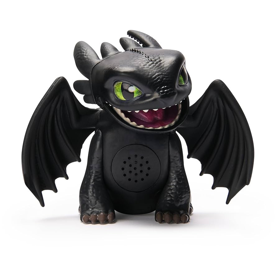 DreamWorks Dragons, How to Train Your Dragon, Roaring Minis Toothless, Interactive Toy with 25 So... | Amazon (US)