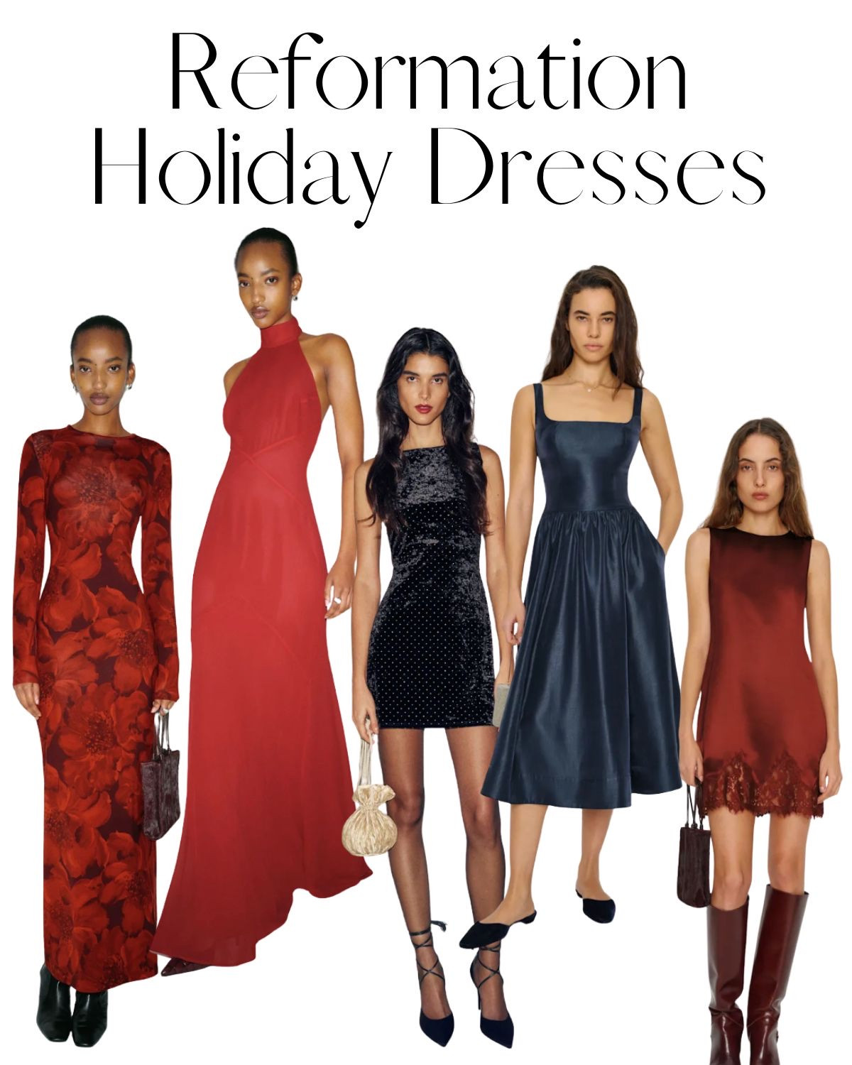 Reformation Holiday dresses to dazzle during your holiday parties 

#LTKootd #LTKHoliday #LTKSeasonal