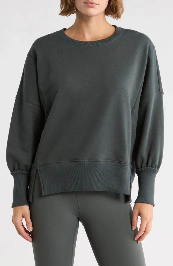 Wind Down Terry Volume Crewneck Sweatshirt | Nordstrom Rack