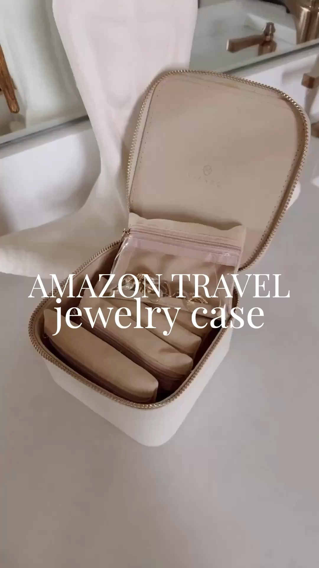 Jewelry case on sale on Amazon today! 

#LTKHome #LTKTravel #LTKSaleAlert