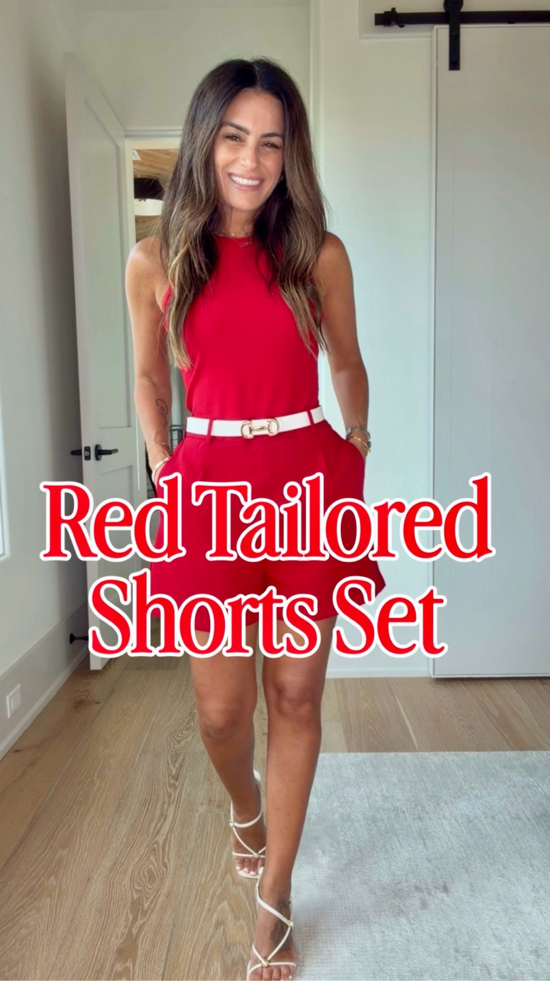 ❤️Red Shorts Set

#LTKTravel #LTKSaleAlert #LTKOver40
