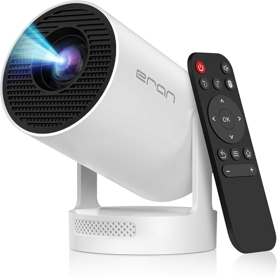 [Electric Focus]Mini Portable Projector with 4K Support, Bluetooth 5.4 WIFI6, 5watt Sound Base Sp... | Amazon (US)