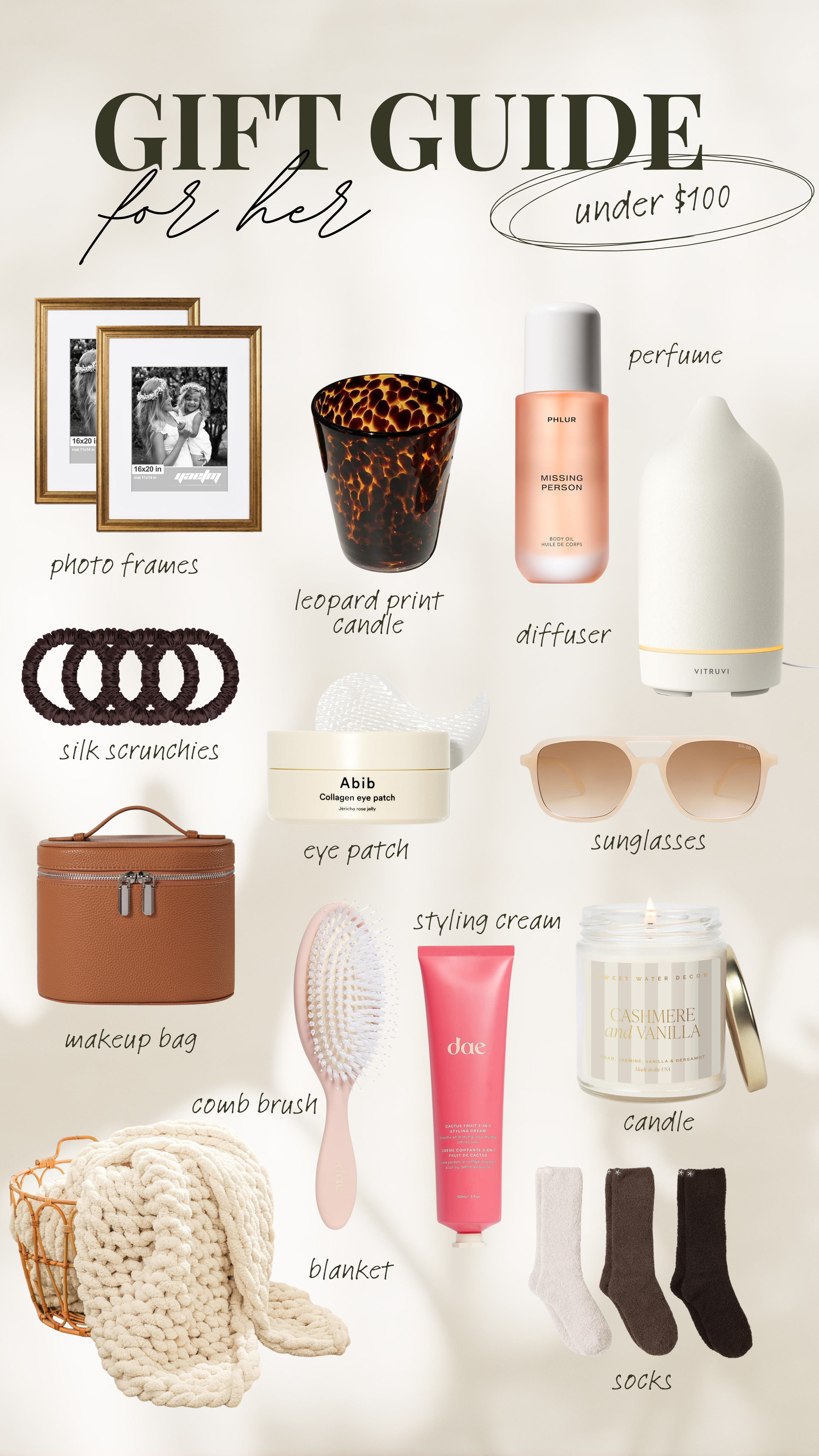 gift guide for her under $100!

gift guide for her, for her, under $100, for the beauty lover, for the homebody, for the cozy girl 

 #LTKGiftGuide #LTKHoliday #LTKSeasonal