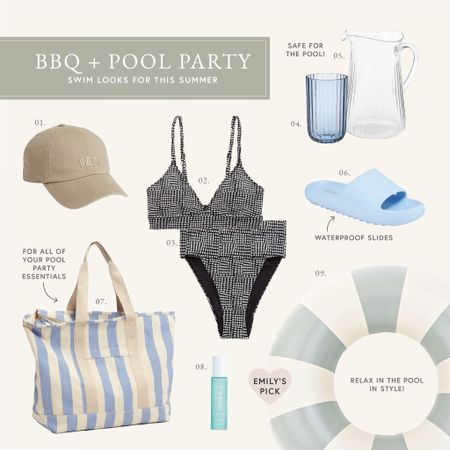 The perfect BBQ+ pool party look to rock this summer 🌊

#LTKFind #LTKunder100 #LTKswim