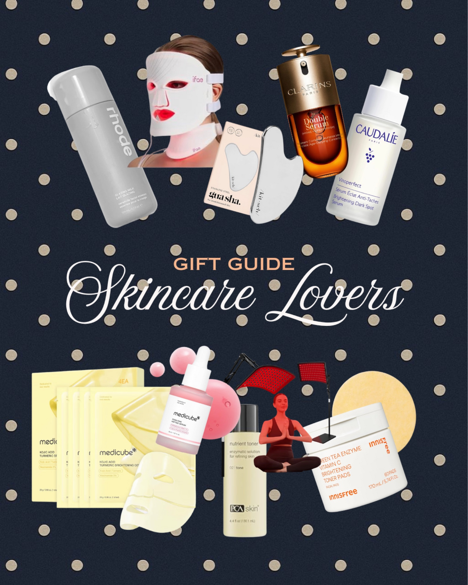 FOR THE SKINCARE GIRLIES 


#LTKHoliday #LTKGiftGuide #LTKselfcare