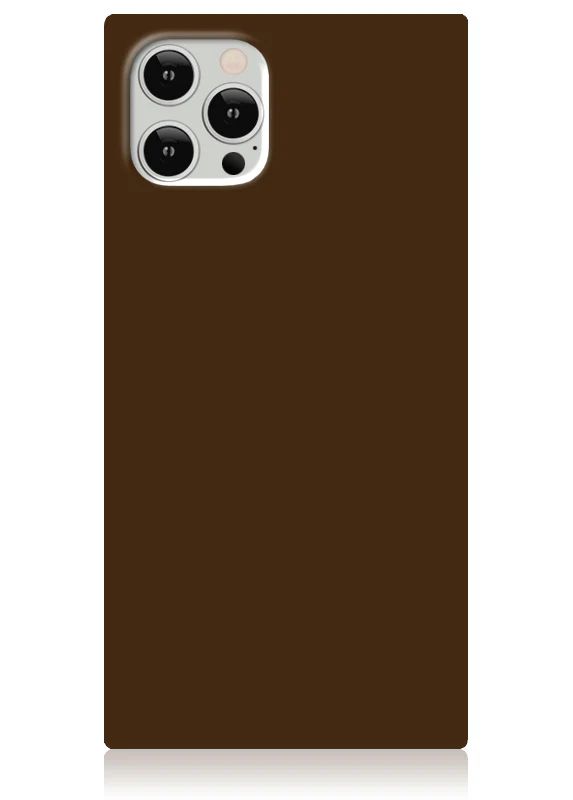 Nude Espresso SQUARE iPhone Case | FLAUNT