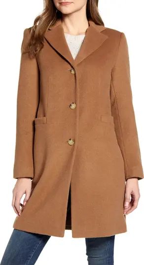 Lauren Ralph Lauren Wool Blend Reefer Coat | Nordstrom | Nordstrom