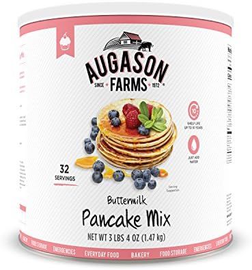 Augason Farms Buttermilk Pancake Mix 3 lbs 4 oz No. 10 Can | Amazon (US)