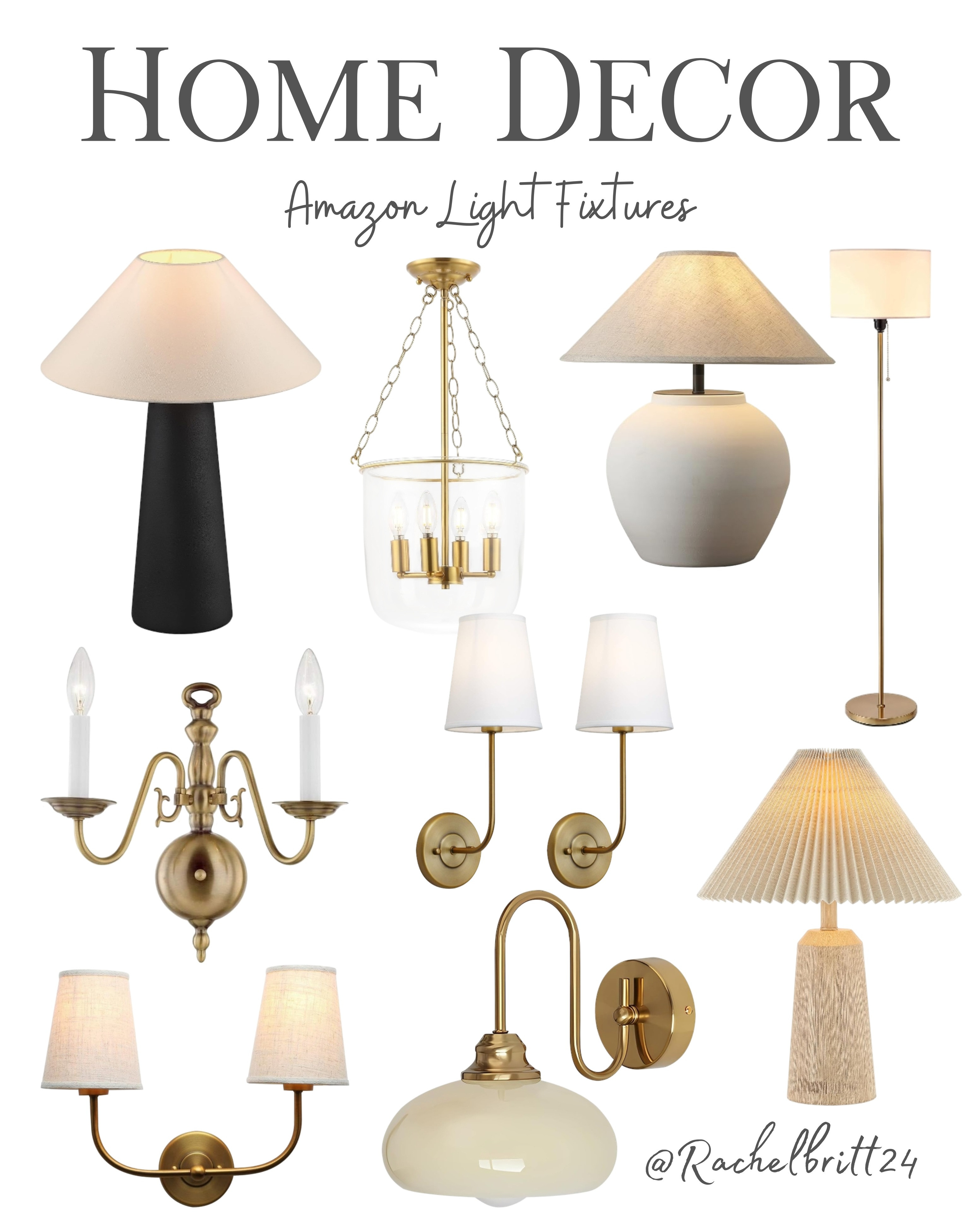 Upgrade your home with these top-rated Amazon light fixtures. From modern chandeliers to chic wall sconces, these affordable finds add a designer look to any space for less. Tap to shop my favorite Amazon lighting picks! #AmazonHome #HomeDecor #InteriorLighting 

 #LTKHoliday #LTKHome #LTKSaleAlert