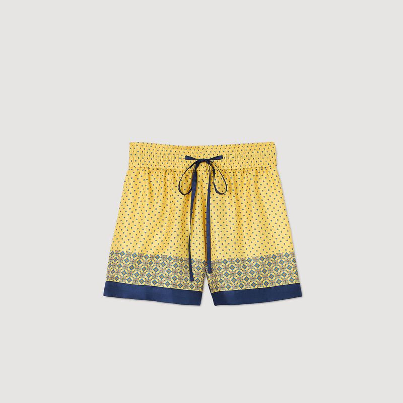 Flowing Patterned Shorts | Sandro US | Sandro-Paris US