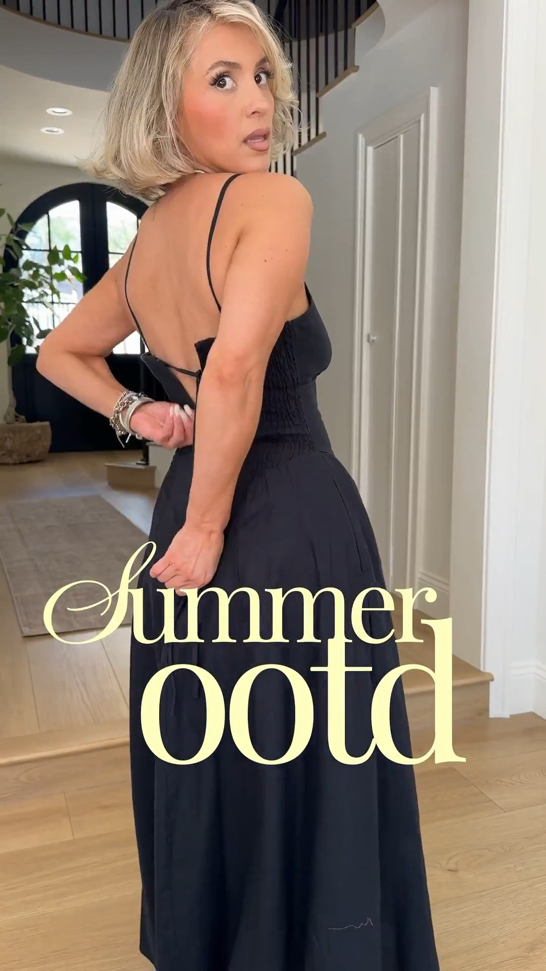 Summer dress OOTD 🖤🫶 XS

#LTKootd #LTKU #LTKgrwm