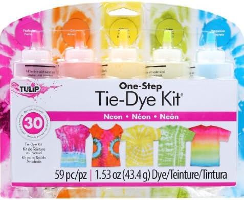 Tulip One-Step 5 Color Tie-Dye Kits Neon | Amazon (US)
