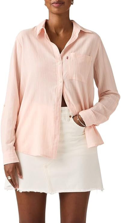 Levi's Women's Darlene Utility Shirt | Amazon (US)